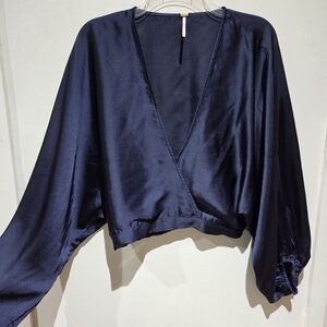 Free People Midnight Vibes Blouse
